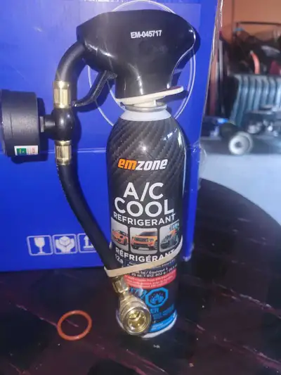 I am selling this Emzone A/C Cool refrigerant kit which is brand new and comes with the trigger hose...