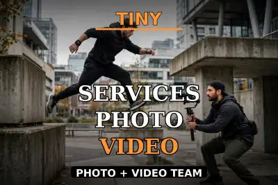Tiny Event Videographer & Photographer from $150, View more