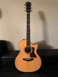 Mint Taylor 814ve 814ce rosewood acoustic guitar