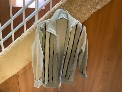Men’s sweater jacket- size S, View more