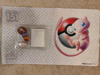 Pokemon 151 Play mat and accessories 