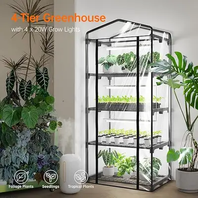 Brand new Growhouses for sale! Here are the details: -Size: 26.8" L × 19.3" W × 61.8" H -Capacity: 4...