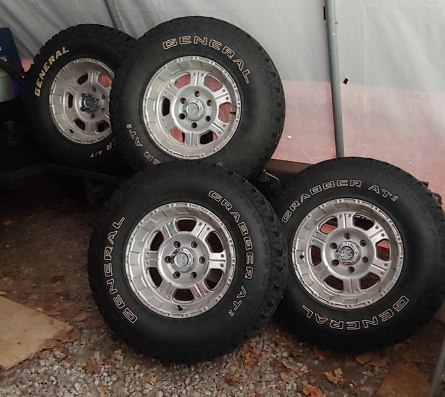 General Grabber 2 Tires and rims LT 265/75 R 16  X 4 in Tires & Rims in Belleville - Image 2