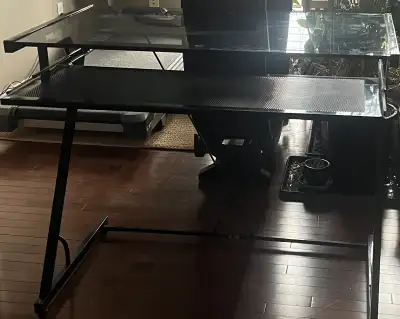 Glass Computer Deak, View more