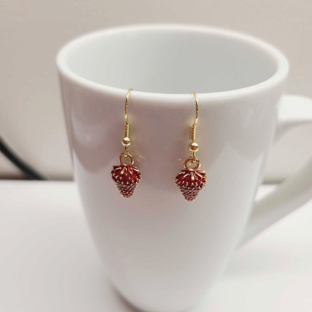 Strawberry Earrings  in Jewellery & Watches in Belleville