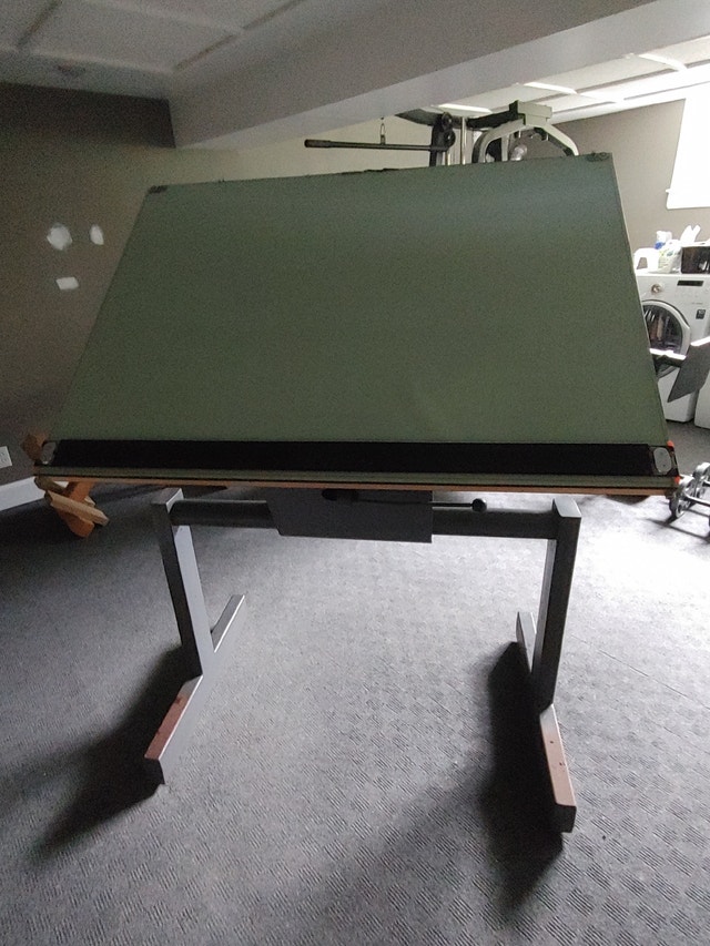 Radius Tension Drafting Table w/ Parallel Rule Desks Kingston Kijiji