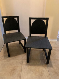 2 Child's Chairs : Like NEW : Clean, Smoke Free, Sturdy
