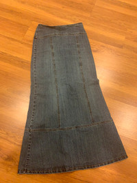 Jupe jeans Xs