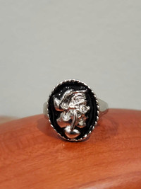 Mushroom Skull Ring