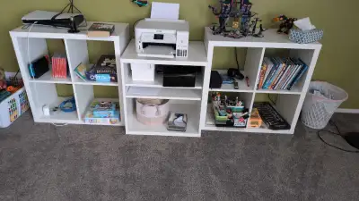 3 ikea shelves for sale, View more