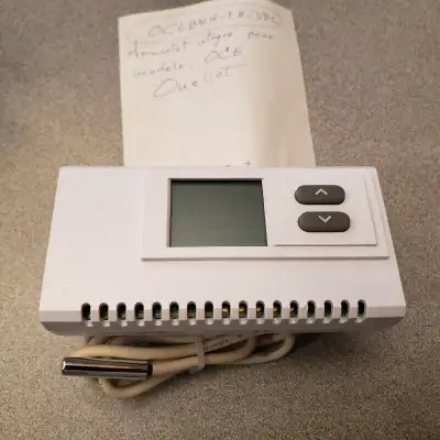 THERMOSTAT INTEGRER BLANC NEUF NEW OCEBMH-TH-DBL, View more