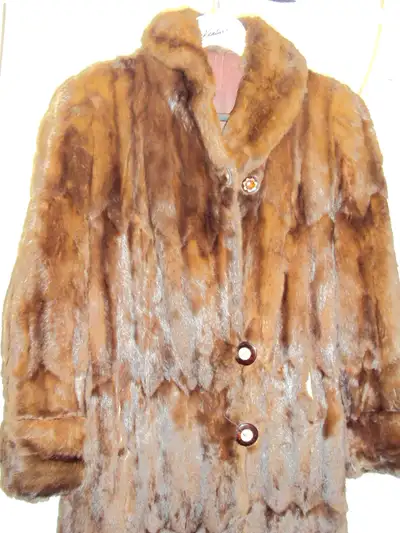 Manteau de fourrure vintage pour femme, View more