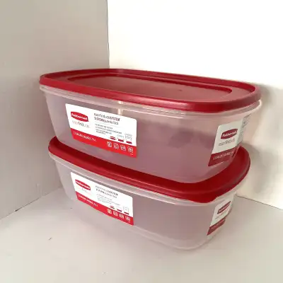 $10 each Made in USA • Lid and base snap together • BPA free • Microwave reheatable Approx measureme...