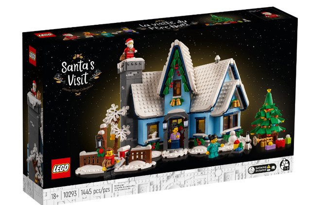 LEGO Santa's Visit 10293 Christmas Winter Village Holiday NEW in Toys & Games in Calgary