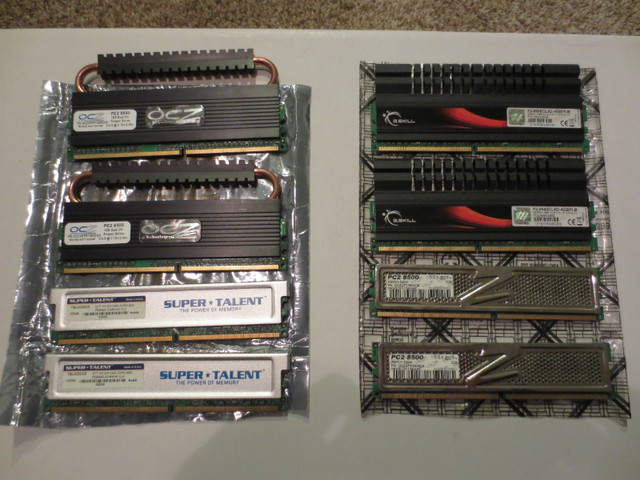 High-end/Rare DDR2 RAM kits in System Components in Bedford