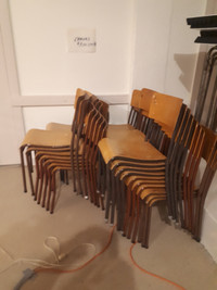 Stacking chairs