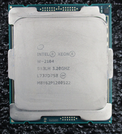 Intel Xeon W-2104 3.2Ghz Quad Core 8.25MB CPU, View more