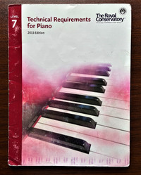 RCM Technical requirements for piano level 7