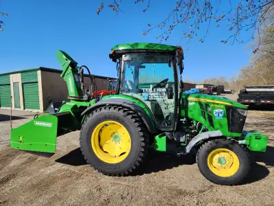 Selling together ($63,000 tractor, $4,000 blower) Can be sold privately or professionally. BARELY US...