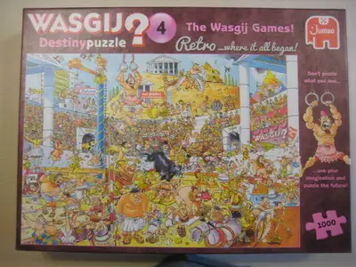 Wasgij? Retro Destiny 4 The Wasgij Games! 1000 Pc Comic Puzzle, View more