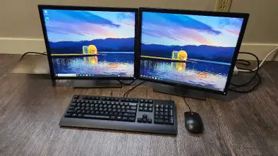 2 dell monitors , View more