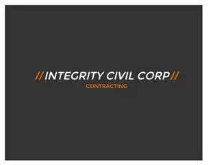 Integrity Civil Corp Contracting Services