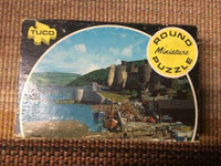 Tuco Round Miniature Puzzle - Conway, Wales (Vintage)