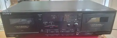 Sony Dual Cassette Deck TC-WR690, View more
