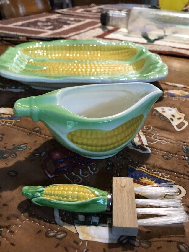 Vintage Ceramic Corn Dishes -Japan in Kitchen & Dining Wares in Thunder Bay - Image 2