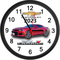 2023 Chevrolet Camaro LZ1 (Radiant Red Tintcoat) Wall Clock