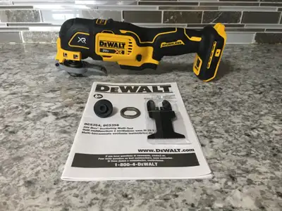 New Dewalt XR 20V Max 3-Speed Oscillating Tool, View more