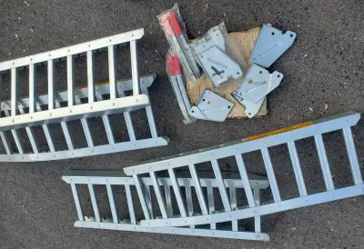 steel loading ramps for your atv / snowmobile /motorcycle etc. Got them a couple years ago, but NEVE...