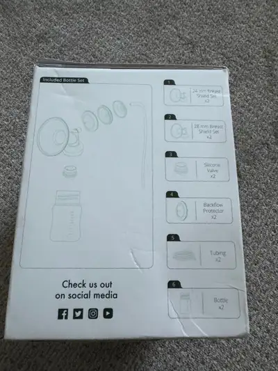 New -Motif Luna - Handsfree Breast Milk Pump, View more