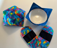 Soup Bowl Cozy & Microwave Mitts