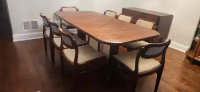 Mid Century Modern ROSEWOOD Danish Dining Set Dining Set, View more
