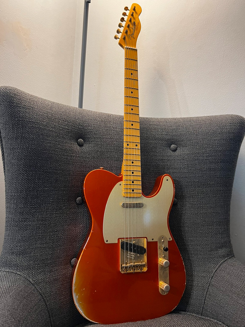 Fender 52' Telecaster Custom Shop Tangerine Orange 2013 for sale  