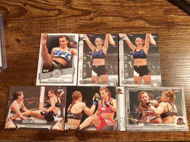 UFC Miesha Tate Topps Cards dans Art et objets de collection  à Peterborough - Image 3