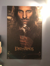 Poster Lord of the Rings / Seigneurs des anneaux