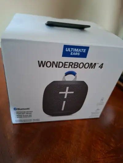 (New) Ultimate Ears WONDERBOOM 4 Portable Speaker, View more