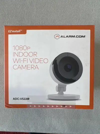 Alarm.com indoor wi-fi video camera, View more