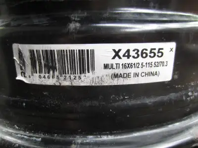 Set of 4 almost brand new steel rims installed tires on but never use, so selling the rims. The rims...