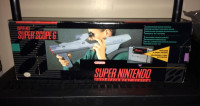 Super Nintendo super scope SNES Box only ( video games )