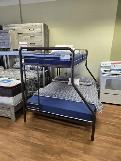 lunar metal twin/full bunk bed, View more