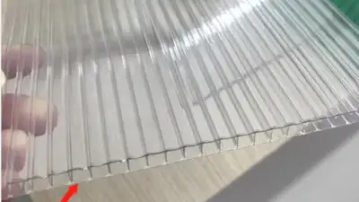 Polycarbonate Twin wal Clear UV on sale 4x8ft only $49.99/ Lexan, View more