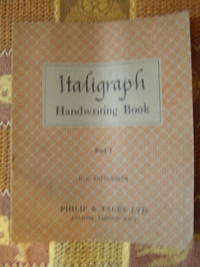 Book - Italigraph - Handwriting Book