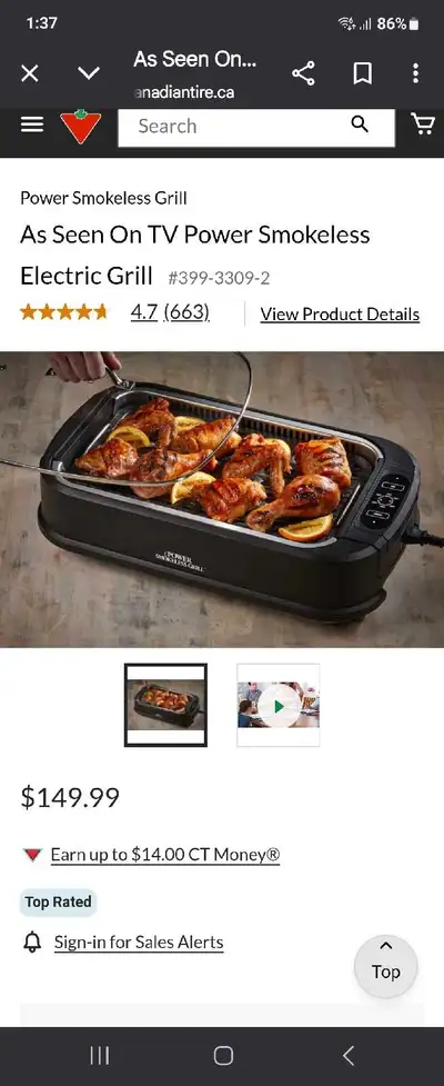 Power smokeless grill , View more