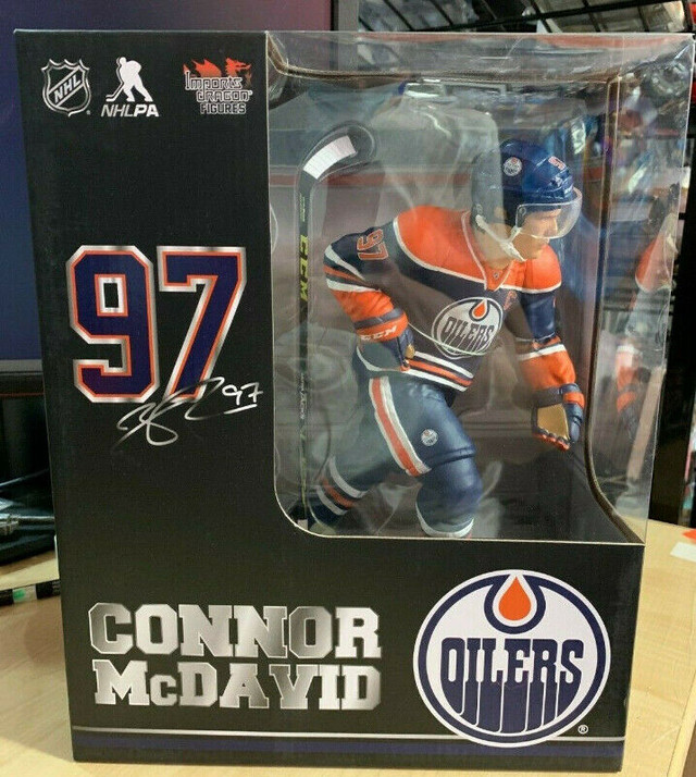 2016/17 NHL Imports Dragon 12" Conner McDavid # 97 Edmonton in Arts & Collectibles in Kingston