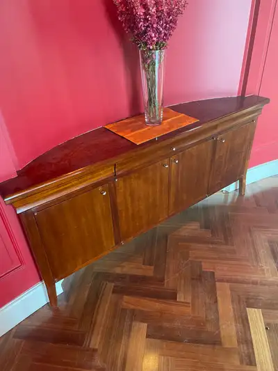 Built-in Mahogany wooden cabinet, View more