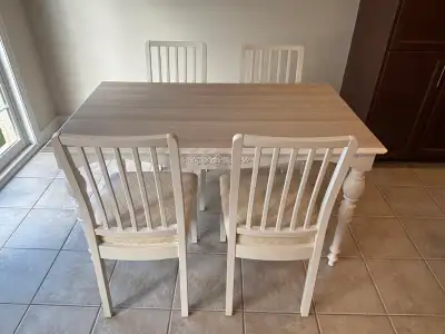 Table and 4 Chairs For Sale, View more