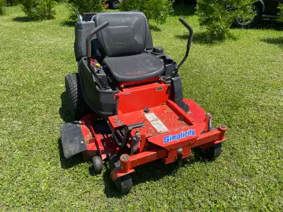 Simplicity Courier 52” Zero Turn Mower for sale , View more